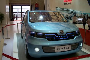 Brilliance prototype EV at Shanghai show