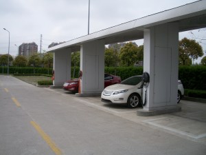 volts recharging at GM HQ in SH